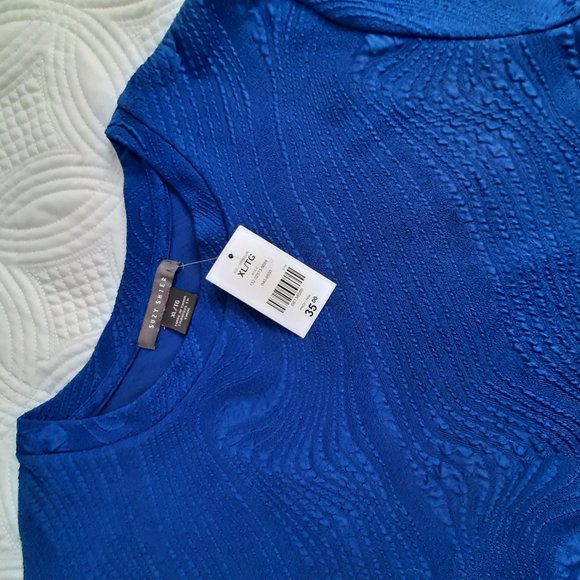 Suzy Shier Dress Blue Size XLarge - Picture 7 of 12